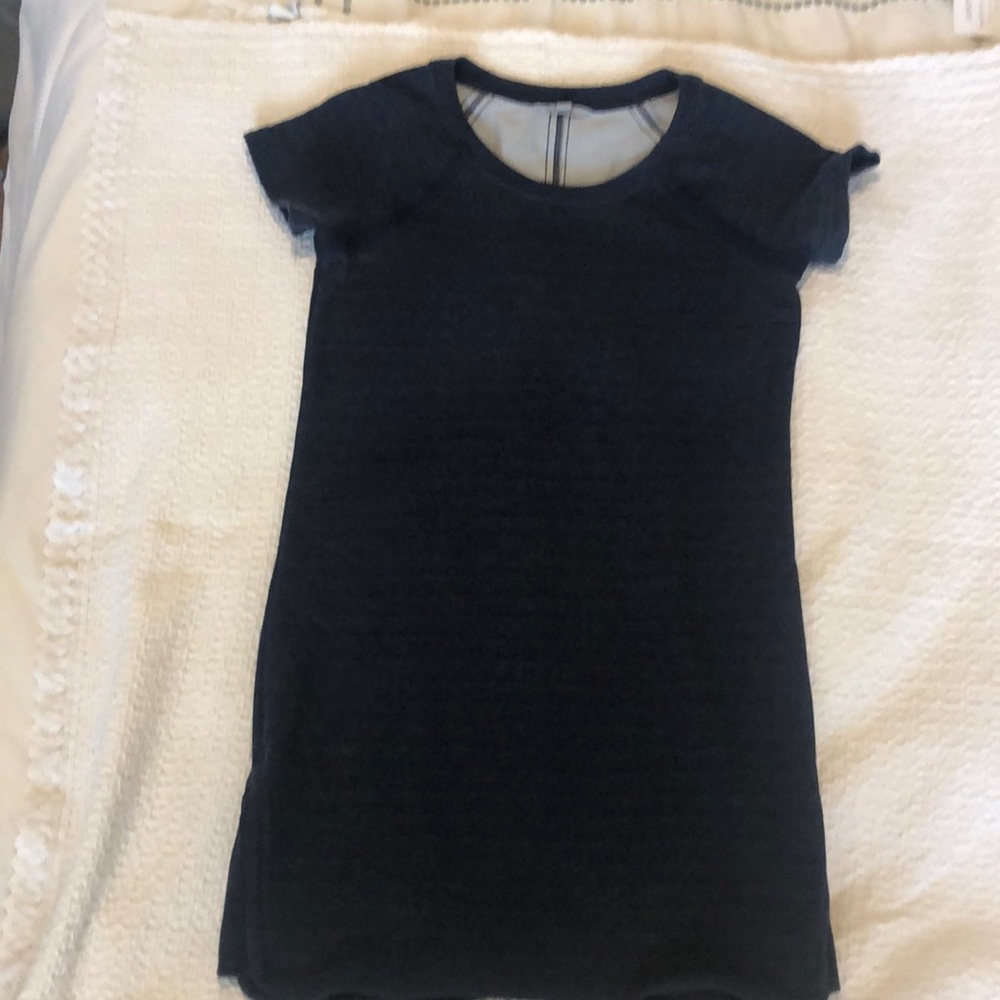 Athleta denim colored dress